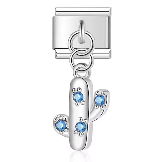 Italian bracelet colgante - cactus