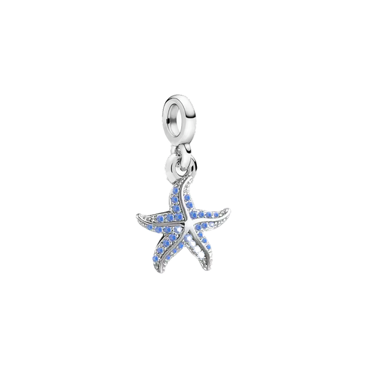 Mini charm de plata - estrella de mar