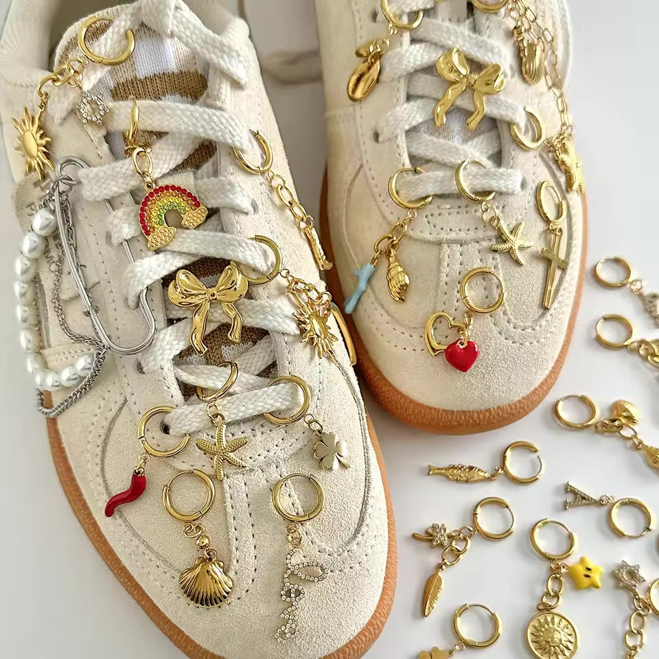 Bikini & shoe clip - sol y estrellita
