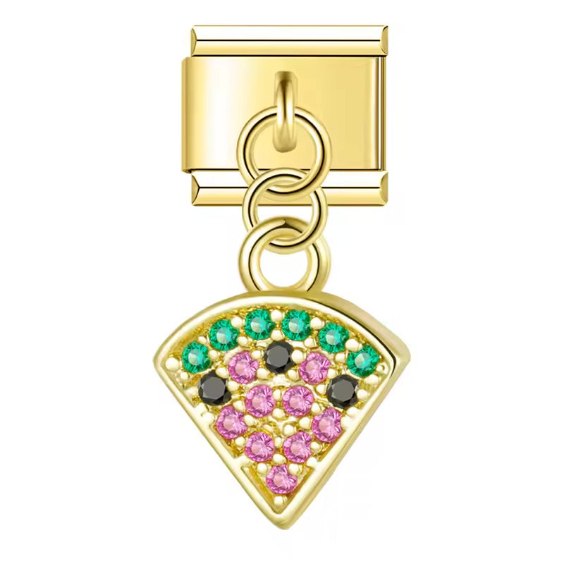 Italian bracelet colgante - patilla mini