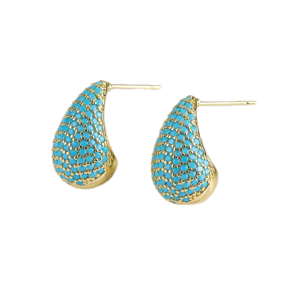 Zarcillos gotas circones