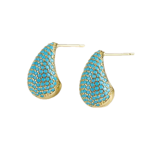 Zarcillos gotas circones