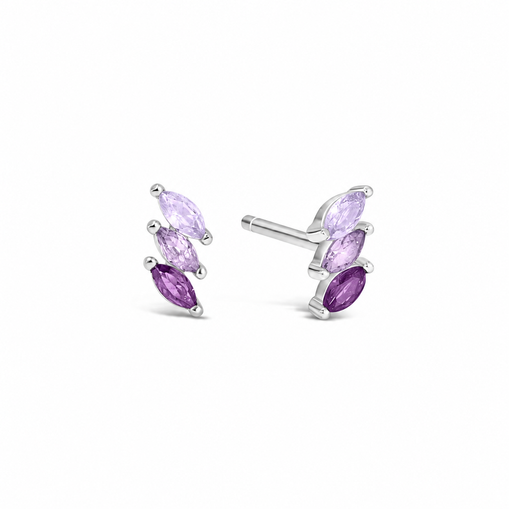 Stud Rainbow Cuff - Plata 925