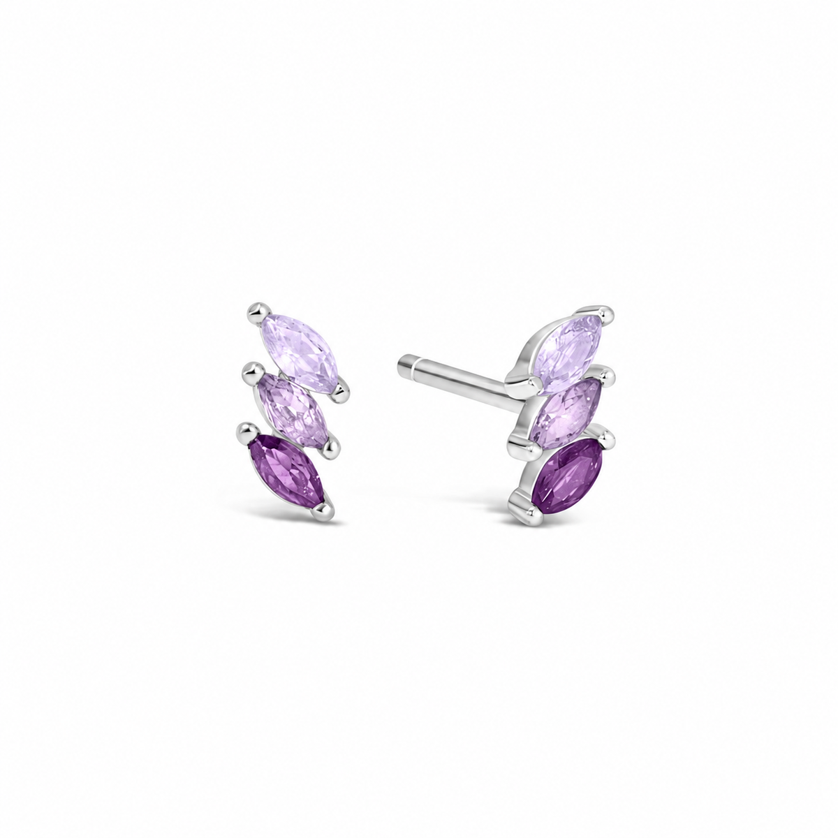 Stud Rainbow Cuff - Plata 925