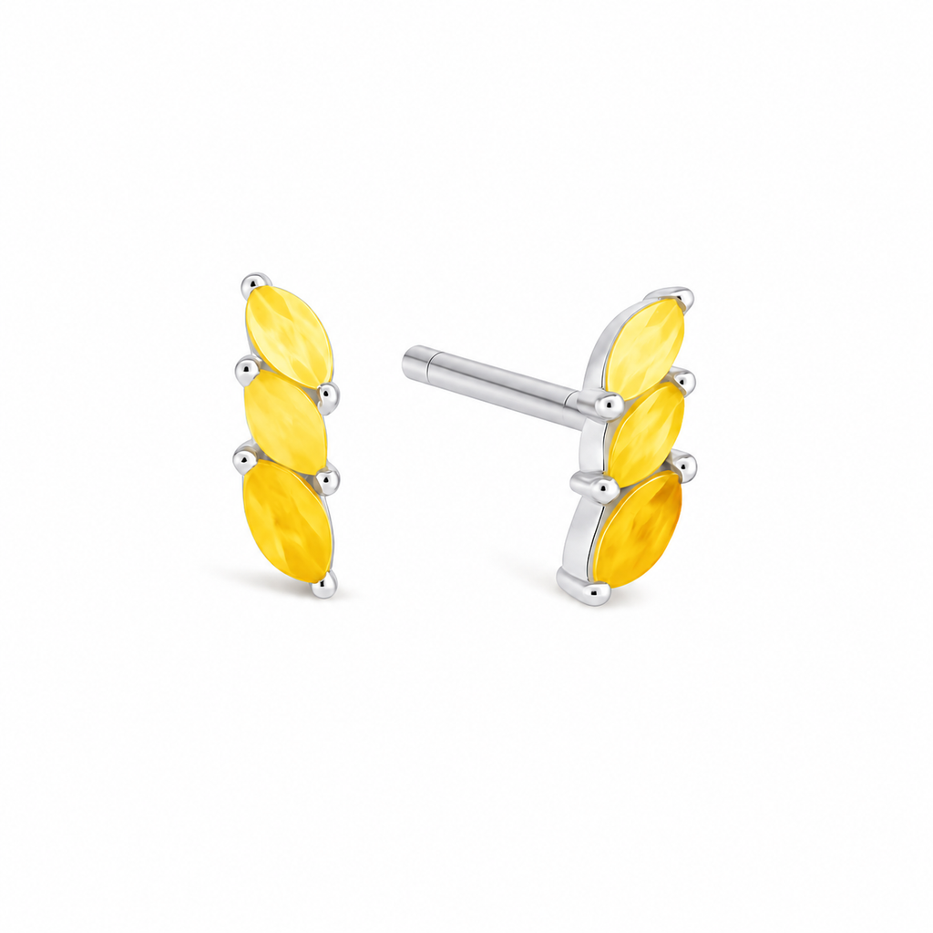 Stud Rainbow Cuff - Plata 925