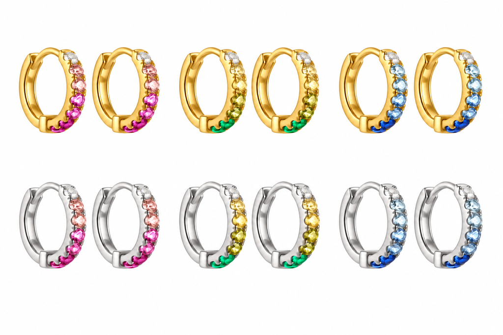 Argollas multicolor