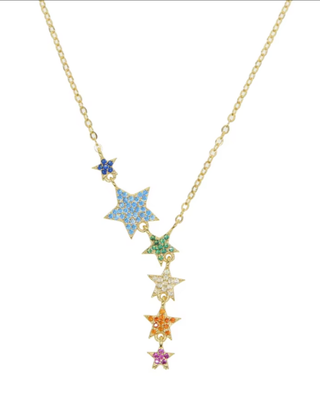 Collar Veruska - Multicolor Dorado