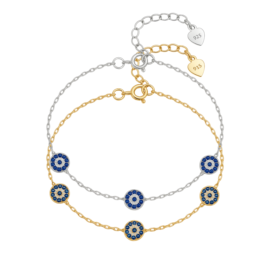 Mini evil eye - Plata de ley 925