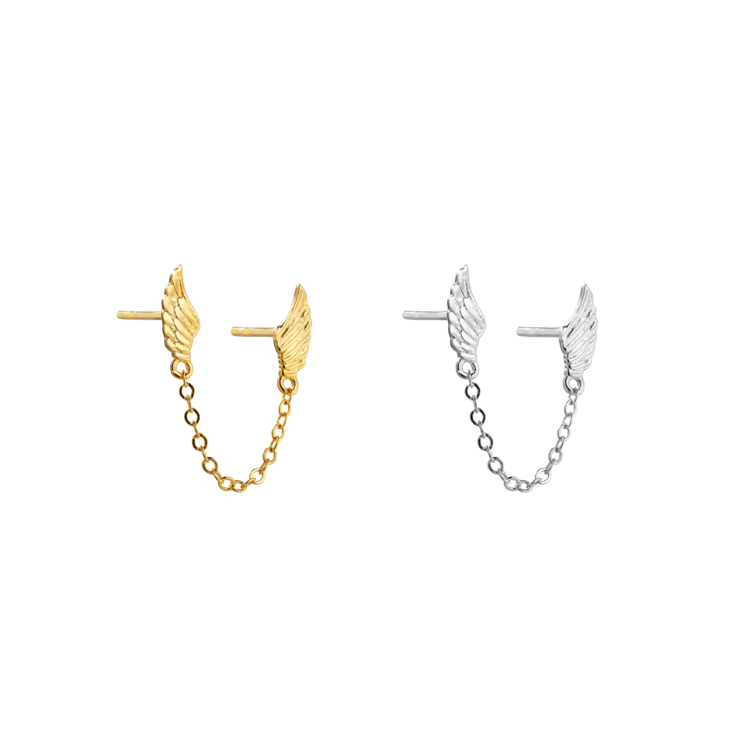 Zarcillo de alas - Plata de ley 925