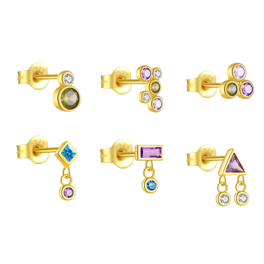 Stud multicolor