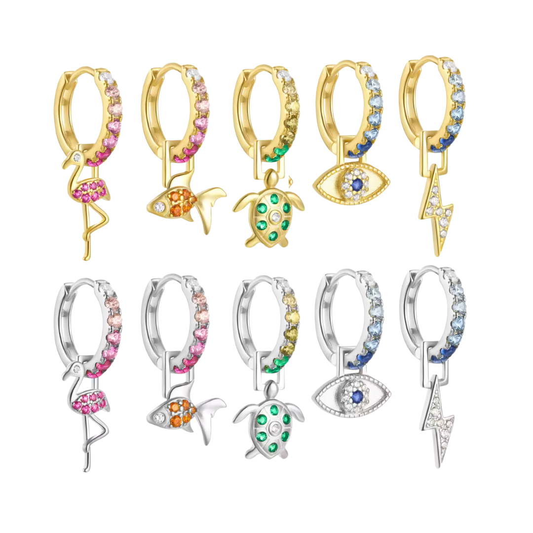 Zarcillos mix & match