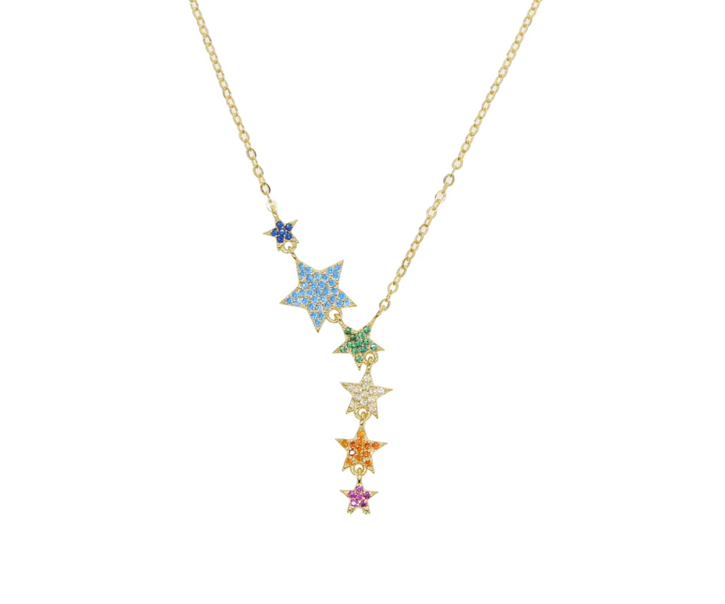 Collar Veruska - Multicolor Dorado