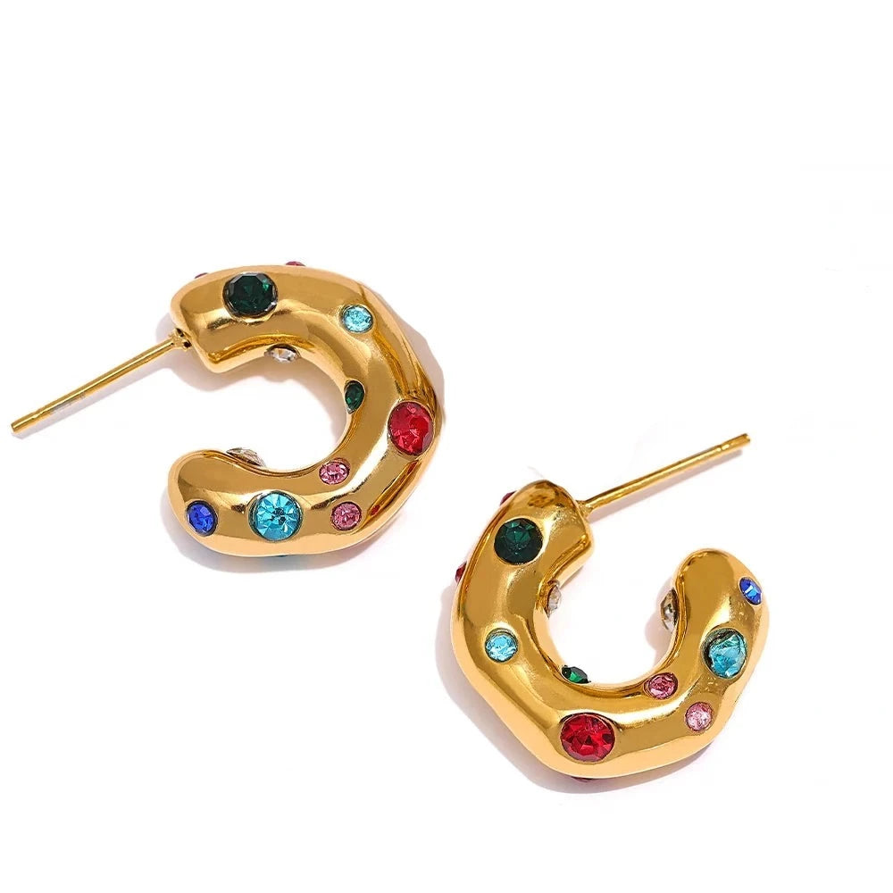 Zarcillos Carlota -  Brillos y perlas