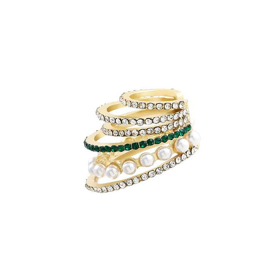Maxi ear cuff de Perlas Roxanna