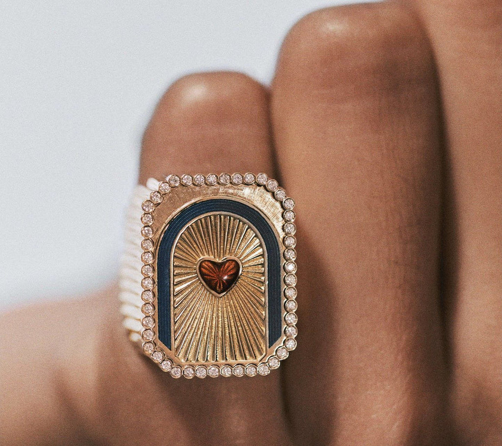 Tarot Ring - red heart / Last pieces ⚡️