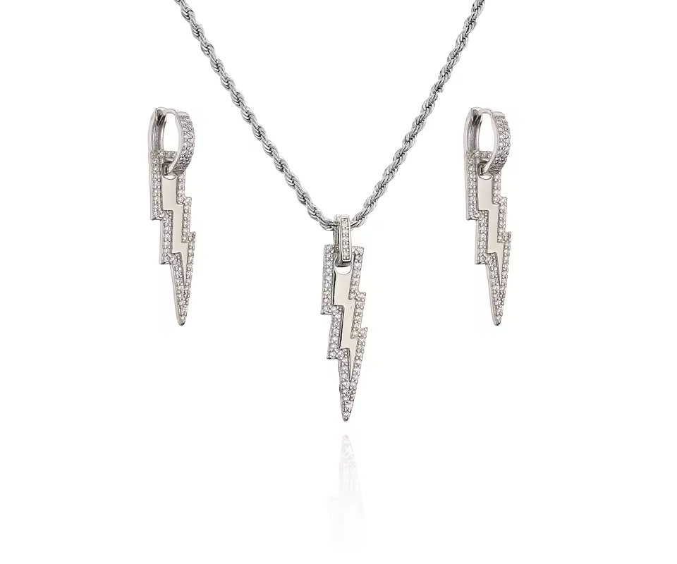 Thunder sparkle - Plata de ley 925