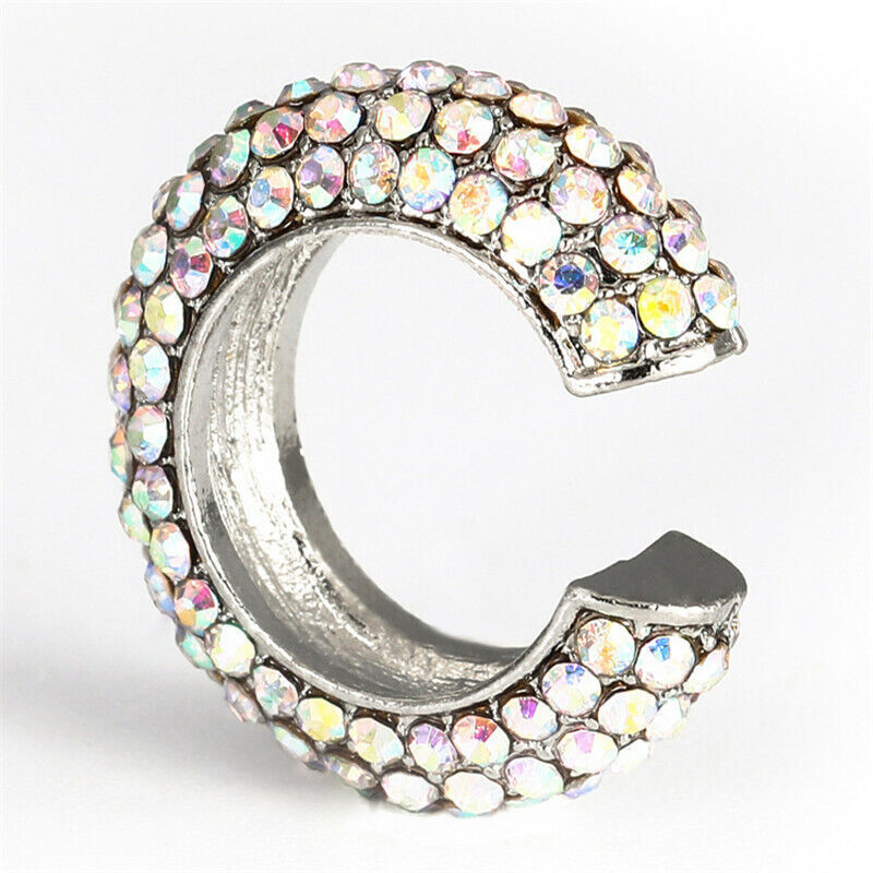 Ear cuff Eva - plateado