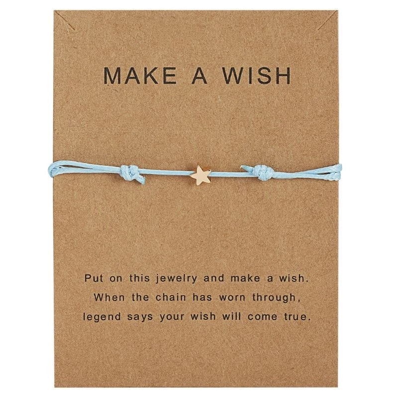 Pulsera make a wish! - set de estrellas ( El collar es personalizado )