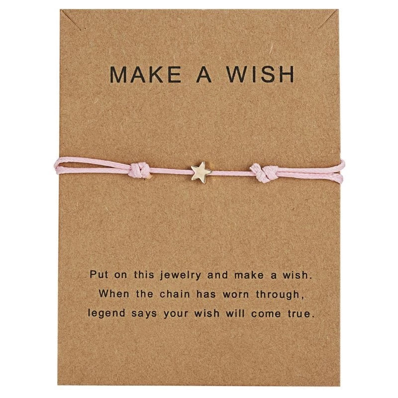 Pulsera make a wish! - set de estrellas ( El collar es personalizado )